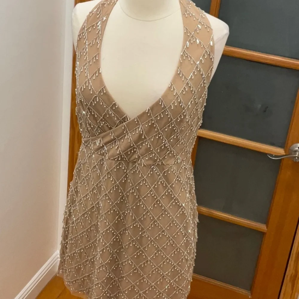 NBD Jerry Embellished Mini Dress Size: M - Picture 7 of 11